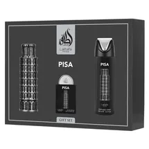 Lattafa Pride Pisa EDP 100 ml + EDP 20 ml + Bodyspray 200 ml (unisex)