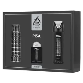 Lattafa Pride Pisa EDP 100 ml + EDP 20 ml + Bodyspray 200 ml (unisex)