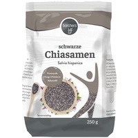 borchers Chia Samen schwarz | Ballaststoffreich | Vegan | 250 g