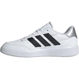 adidas Courtblock Damen Cloud White/Core Black/Silver Metallic 40
