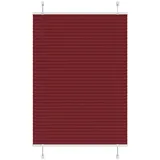vidaXL Plissee Bordeauxrot 100x150 cm Stoffbreite 99,4 cm Polyester