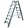 PROTEC.class PASSL25 Alu-Stufenstehleiter 5 Stufen