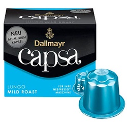 Dallmayr Capsa Lungo Mild Roast Kaffeekapseln 10 Portionen