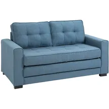 Homcom Schlafsofa 2-Sitzer mit Schlaffunktion 147,5 x 75 x 85cm