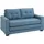 Homcom Schlafsofa 2-Sitzer mit Schlaffunktion 147,5 x 75 x 85cm