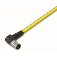 WAGO 756-1304/060-200 Sensor-/Aktor-Datensteckverbinder, konfektioniert M12 Stecker, gewinkelt 20.00