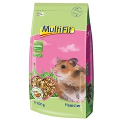 MultiFit Nagerfutter für Hamster 800g