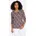 3/4-Arm-Shirt Rosa/Schwarz 38