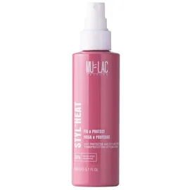 mulac | STYL'HEAT - Thermoschutz Styling Haarspray, verhindert Spliss und Haarbruch, erleichtert das Styling, fixiert das Styling und wirkt gegen Frizz, vegan, 150ml