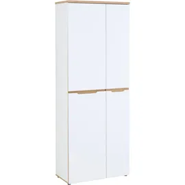 Innostyle Memphis Aktenschrank 75 x 197 x 38 cm weiß