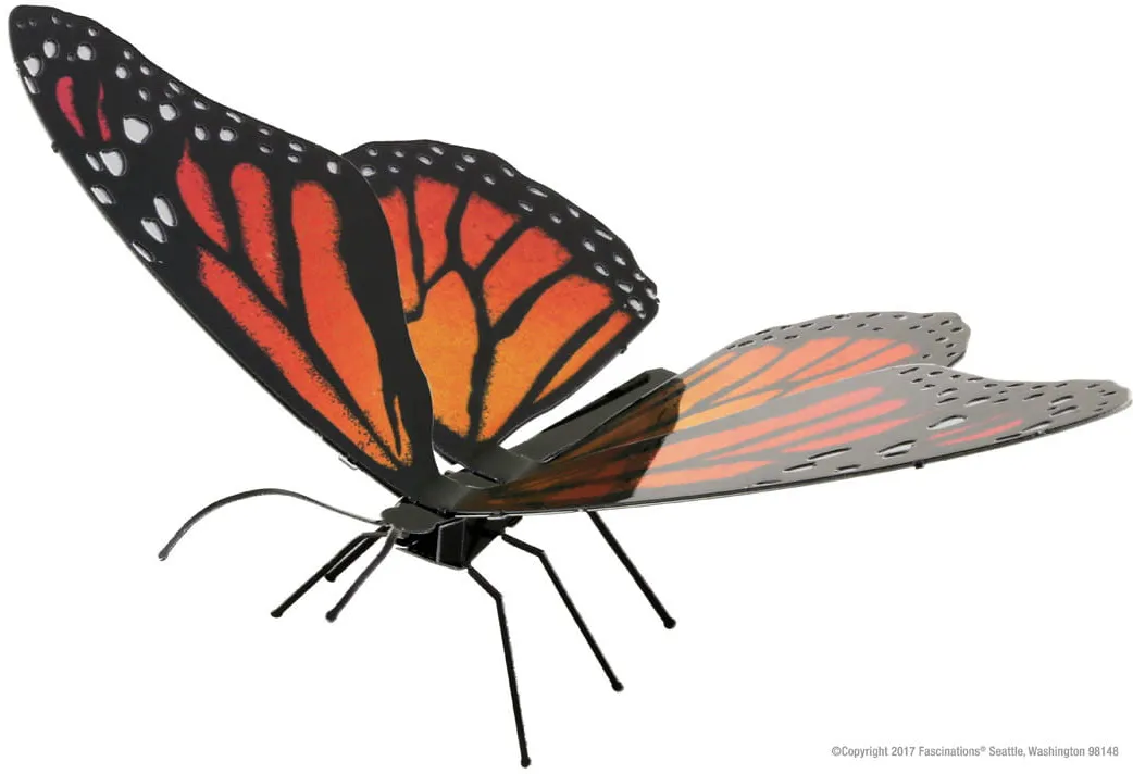Metal Earth Butterfly Monarch Modellbau Metall     