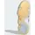 adidas Damen Handballschuhe Court Stabil, Hallenschuh - Cloud White / Crystal Sky / Ice Tangerine - 44 2/3 in Grau FTWWHT/CRSK/ICTA