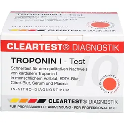 TROPONIN Infarkt Test Cleartest 10 St.