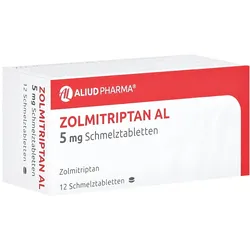 Zolmitriptan AL 5 mg Schmelztabletten 12 St