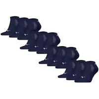 Puma Cushioned Sneakersocken 12er Pack Blau 35-38