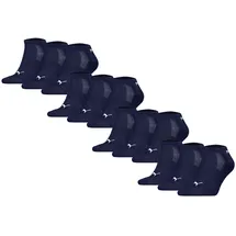Puma Cushioned Sneakersocken 12er Pack Blau 35-38