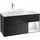 Villeroy & Boch Finion Waschtischunterschrank F811GFPD 120cm, Abdeckplatte white matt, Regale Glossy white lacquer, Black matt lacquer