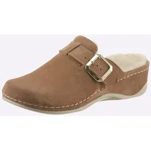 Mubb Pantoffeln Cognac 42