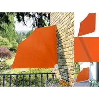VidaXL Faltbarer Balkonfächer Terracotta-Rot 140×140 cm