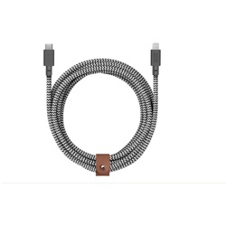 Native Union Belt USB-C auf Lightning Kabel Zebra USB-C auf Lightning 3m