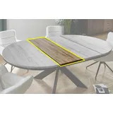 Bodahl Esstisch Nottingham, 120, 130 oder 140 cm Durchmesser, Eiche massiv beige 190 cm x 75 cm