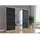 imoebel24 Schwebetürenschrank ALBA I 250 x 218 x 61 cm Schwarz
