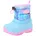 Winterstiefel Regenbogen Blau/Rosa 28/29