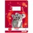 Herlitz Schulhefte Koala x.book Lineatur 7 kariert A4 ohne Rand, 16 Blatt, 1 St.