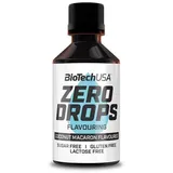 BIOTECH USA Zero Drops Geschmackstropfen, 50 ml Kokos-Macaron)