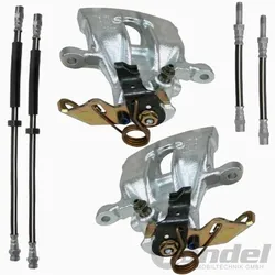 2xbremssattel Hinten Links Rechts+bremsschläuche Für Vw Sharan 7m8 Seat Alhambra: Bremssattel Ford: 1001960 Ford: 1478438 Ford: 95vw2b119ca Ford: R95v
