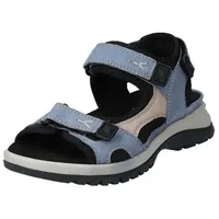 WALDLÄUFER Komfort Sandalen in Blau Gr. 40,5