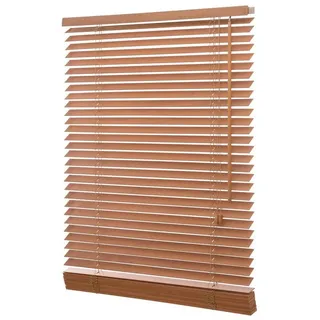 ventanara Jalousie Jalousie Holzjalousie Holz Rollo Plissee Echtholz Lamelle 35mm 40 cm x 130 cm
