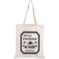 JXGZSO Tequila Liebhaber Geschenk Soja La Patrona Tragetasche Spanische Umhängetasche Tequila Party Geschenk Patron Tequila Geschenk, Soja La Patrona, Large - L