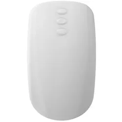 Cherry Active Key AK-PMH3 Medical Wireless Mouse, Weiß Kabellose Hygienemaus mit 3-Button Scroll für glänzende Oberflächen