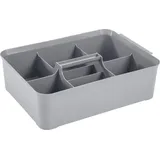 Curver 243837 Aufbewahrungsbox HANDY (L x B x H) 366 x 263 x 104mm Silber 1St.