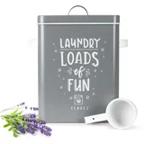 Sendez Waschpulverdose 6 L 1-tlg. grau