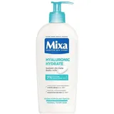 Mixa Hyalurogel feuchtigkeitsspendende Körpermilch für trockene und empfindliche Haut 400 ml