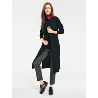 Heine Long-Strickjacke Schwarz 48