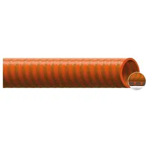 NORRES Kunststoff-Saugschlauch QUADRIFLEX 20 m Orange