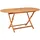 vidaXL Gartentisch 160 x 85 x 75 cm Braun