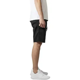 URBAN CLASSICS Stretch-Twill-Joggshorts schwarz XXL