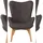 CLP Lounger Durham Stoff dunkelgrau