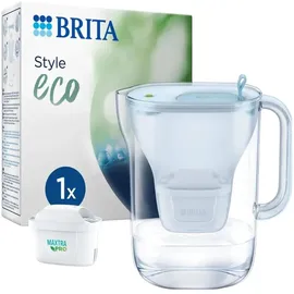 Brita Style Eco Wasserfilterkanne Puderblau 1 St.