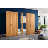 DECKER Kleiderschrank Premium 302 x 229 cm Holz Braun Buche 229,6