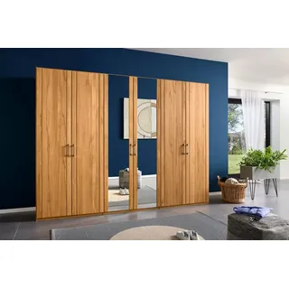 DECKER Kleiderschrank Premium 302 x 229 cm Holz Braun Buche 229,6