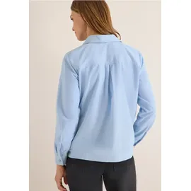 Cecil Cord Hemdbluse - Blau