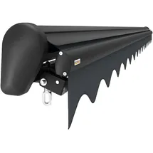Spettmann Halbkassette SUN LED 400 x 300 cm grau