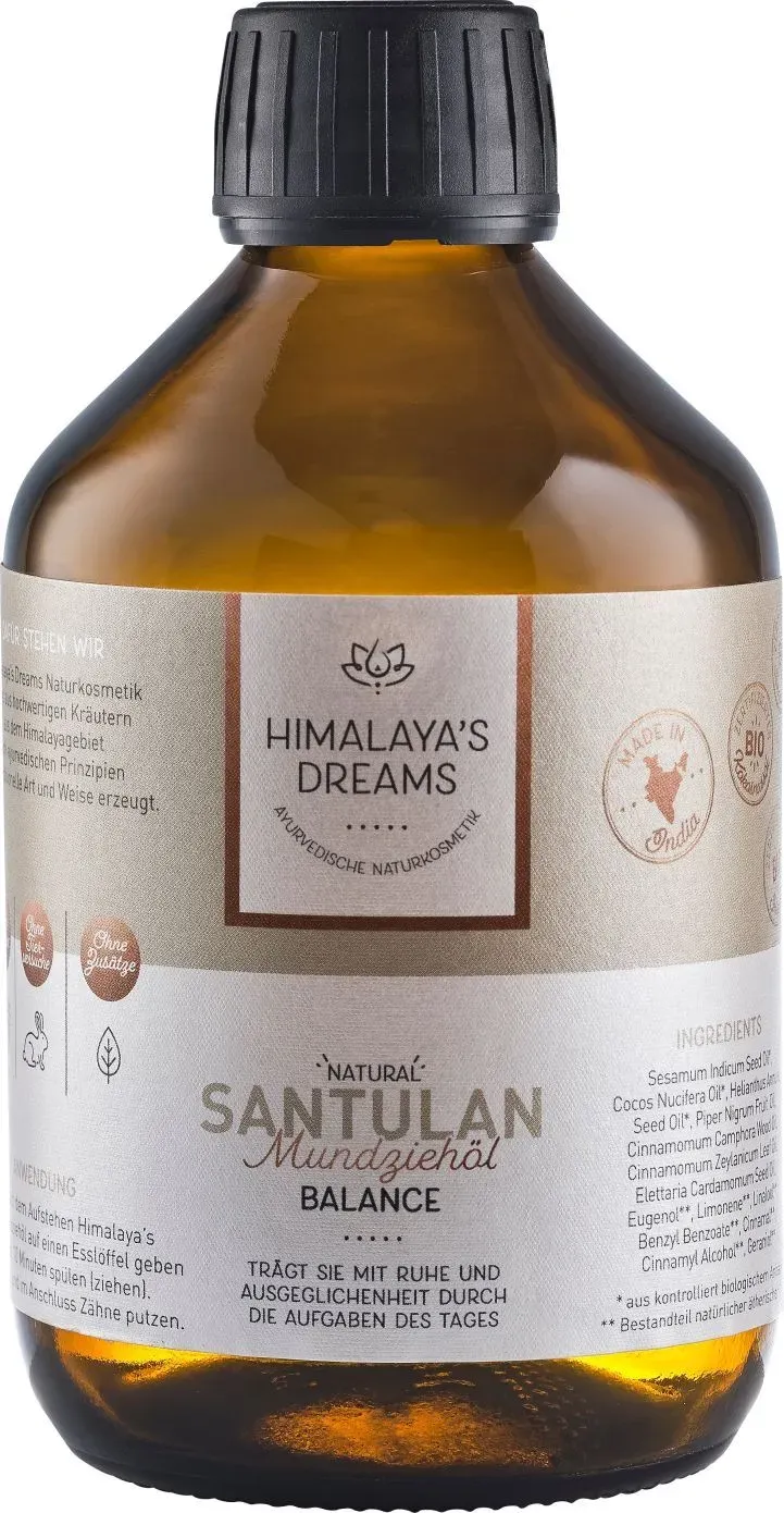 Himalaya's Dreams Santulan Ayurveda Mundziehöl 300 ml