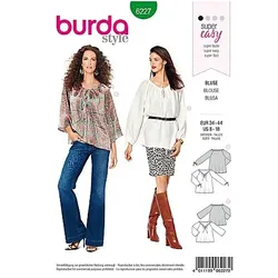 burda Schnitt 6227 "Bluse im Boho-Stil"