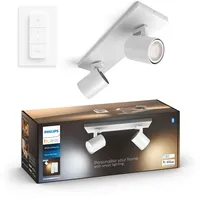 Philips Hue White Ambiance Runner 2er Spot 2x5W GU10 dimmbar
